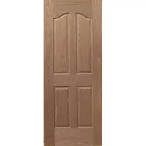 teak sapele red oak natural wood veneer  mdf door skin/door