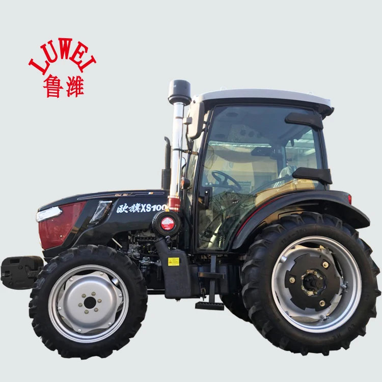 Brazil turkish farm sales 4wd 4x4 1004 100hp 100 hp 4wd four wheel big tractor 100hp implements price in bangladesh