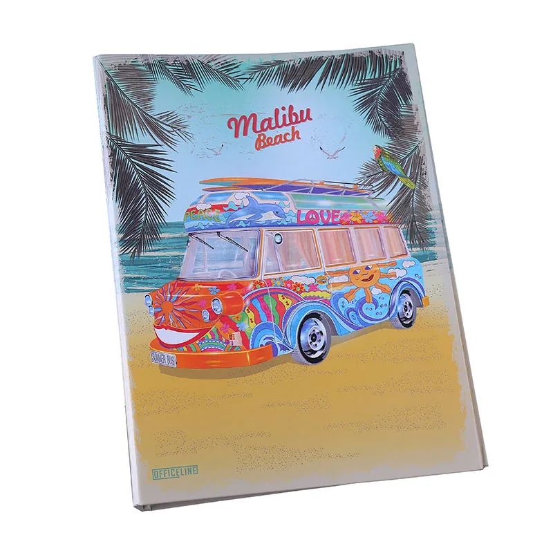 Customized hot sale lever arch file a4 size box files