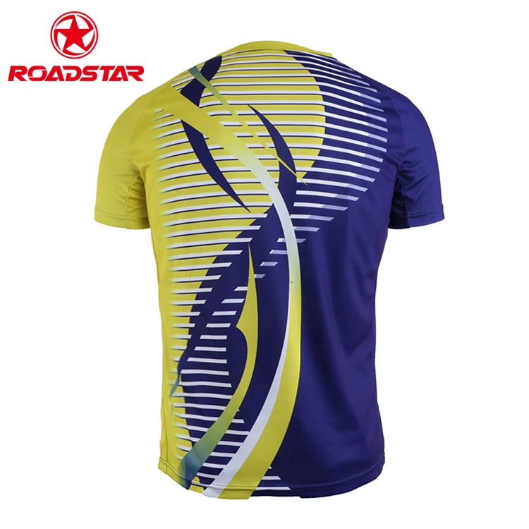Bespoke OEM Allover Sublimation Printing Dry Fit Mens Sports Running Training Tshirt