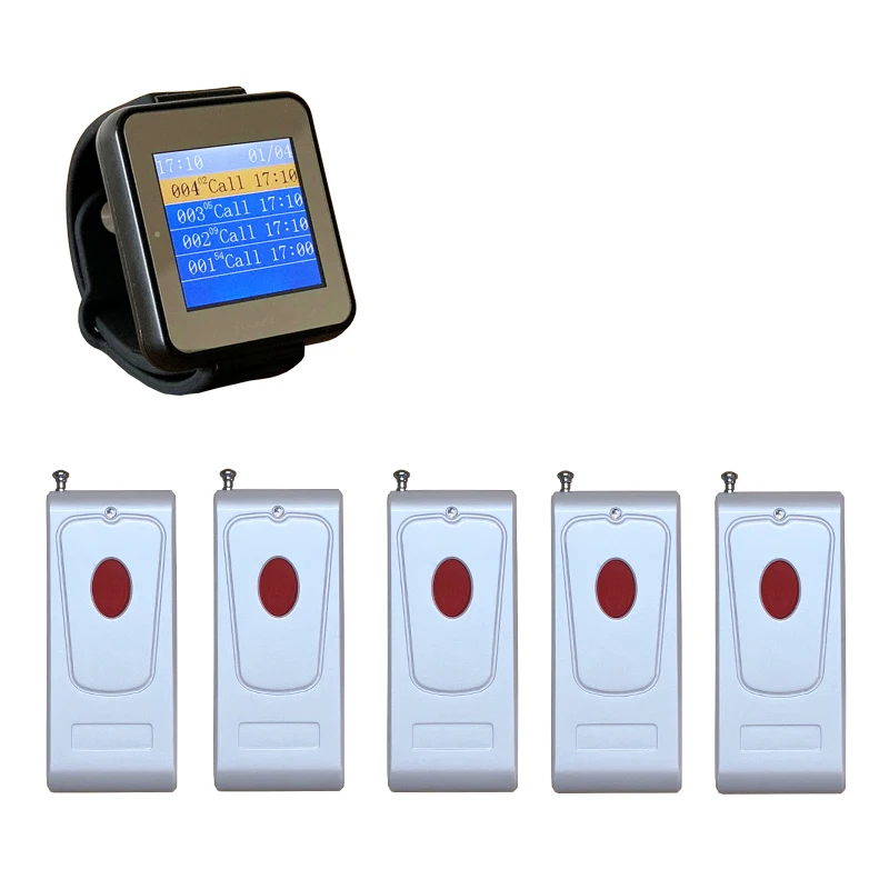 Artom wireless beach call service system nurse call device with signal covering 40,000 square meters