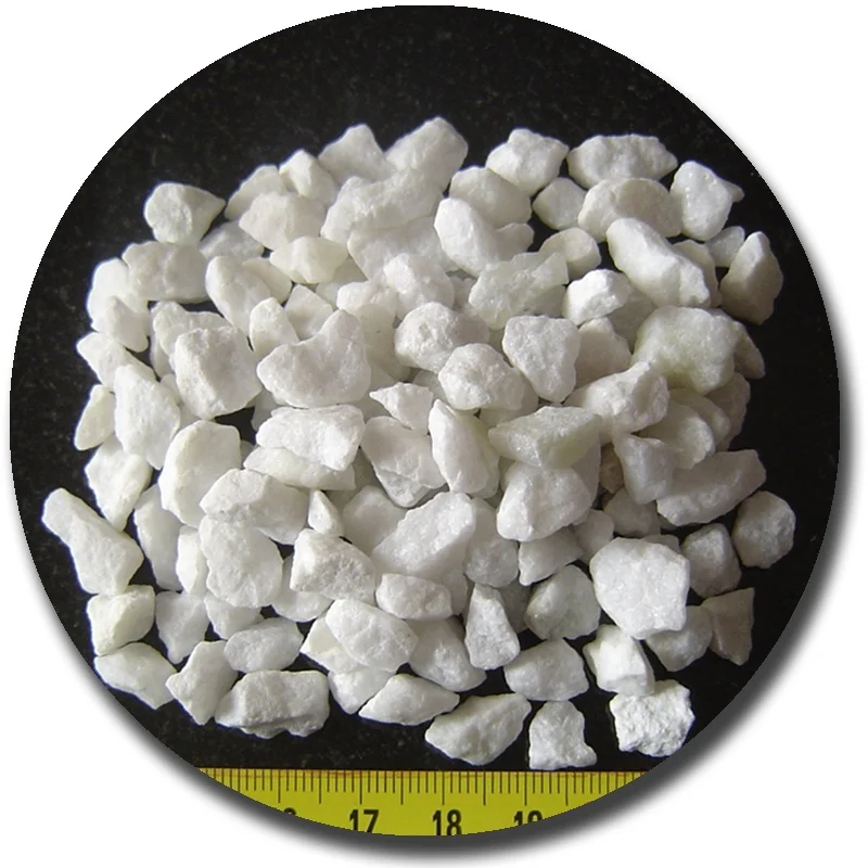 Оптовая продажа белый доломит агрегат гравий камень