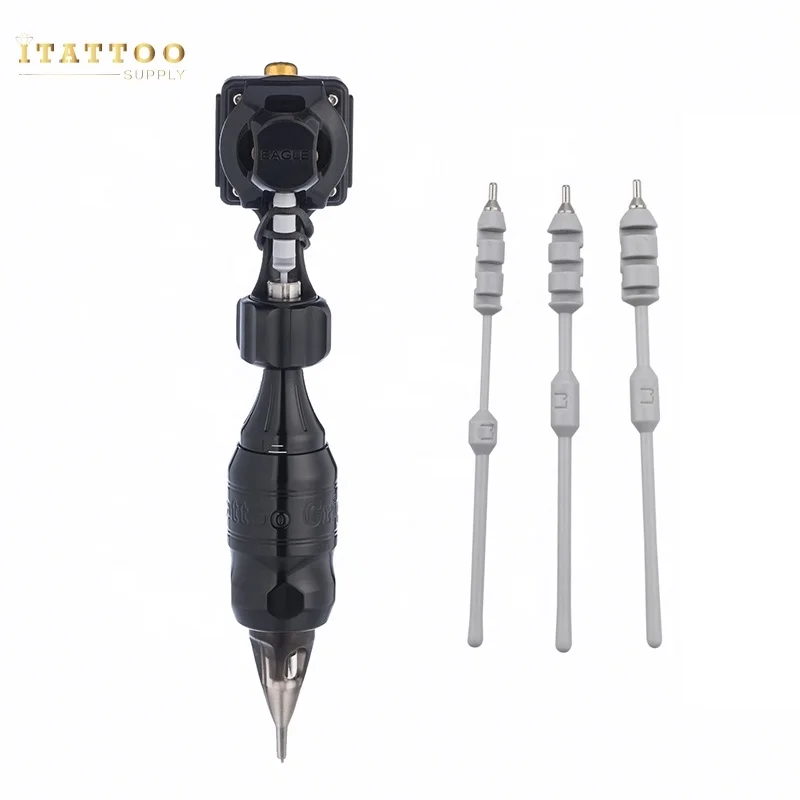 I Tattoo 2019  Popular Body Art Machine complete Customize logo Eagle Rotary Tattoo Machine Tattoo Kits