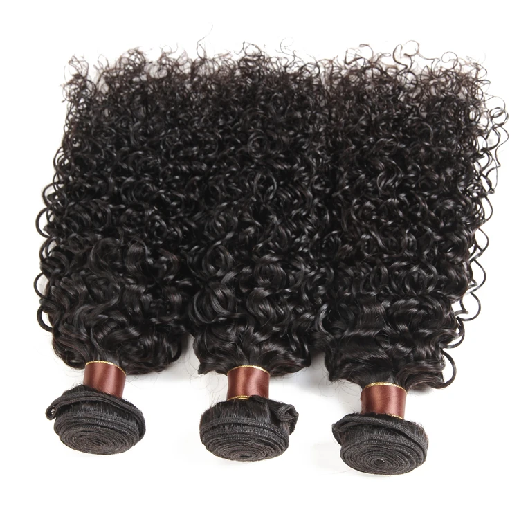 
9A Brazilian Jerry Curl with Closure Unprocessed Virgin Hair Bundles with Closure Brazilian Hair Bundles Cuticle Aligned Hair 