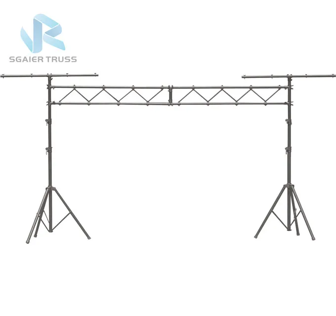 Hand manual crank portable lighting truss lift/light tower/metal stand
