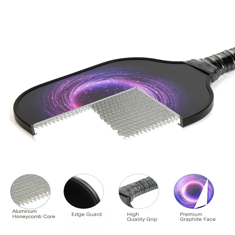 
Customized Pickleball Paddle Set - Bundles Include Pickleball Paddles Outdoor/Indoor Balls 