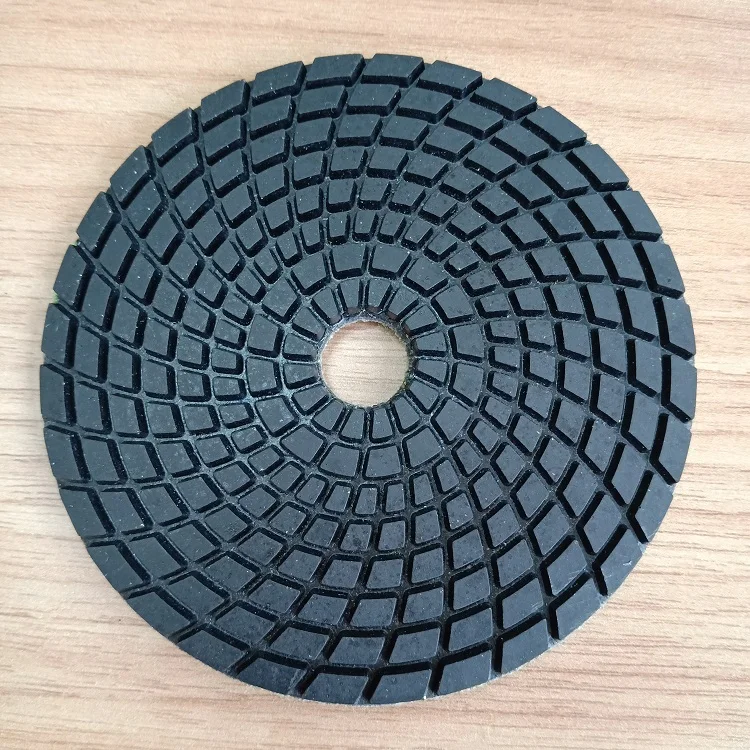 100mm Wet diamond polishing pad High Efficiency new marble polishing pad