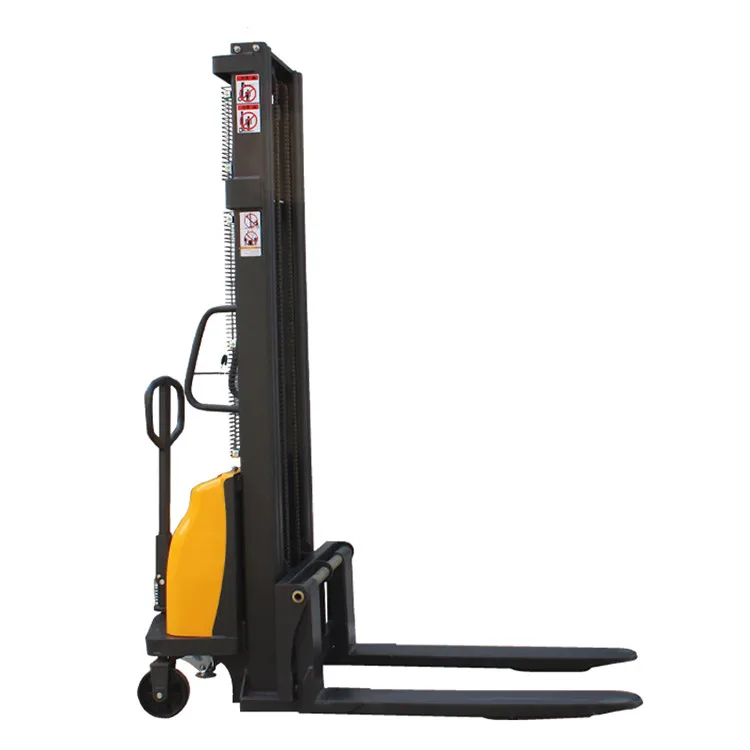 Гидравлическая электрическая подъемная платформа ручной штабелер вилочный погрузчик с питанием от поддонов двигатель постоянного тока 1000*160*50 1425 мм 1735 мм 2340 мм