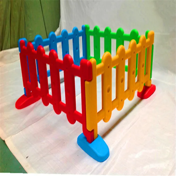 Factory price direct wholesale Colorful Non-toxic kindergarten baby safety fence children playpens  indoor kids play area fence