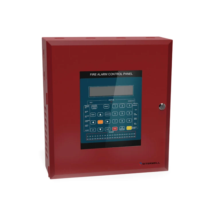 
Manufacture Analog addressable smoke detector alarm system addressable fire alarm system small and medium-sized building system 