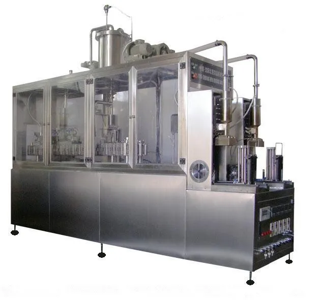 Fully automatic gable top carton filling machine