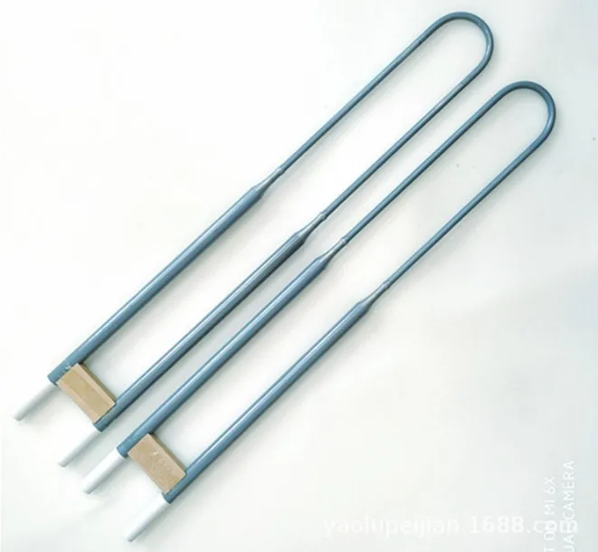 HT 1700C 1800C 1900C high temperature L WL shape MoSi2 heating element heater rod