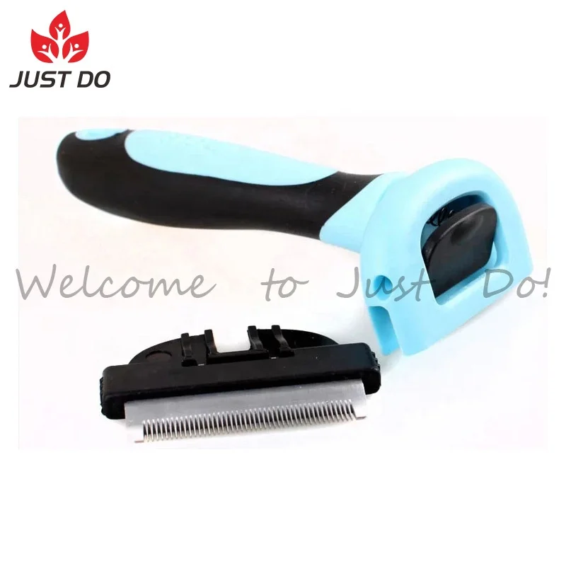 
Pet Deshedding Tool Grooming Brush For Dogs & Cats 