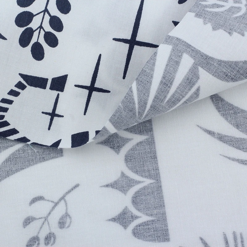 100% cotton twill fabric cartoon pattern patchwork home textile sewing