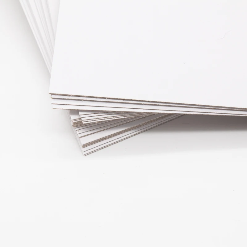 350gsm paper duplex paper shirt collar cardboard shirt insert