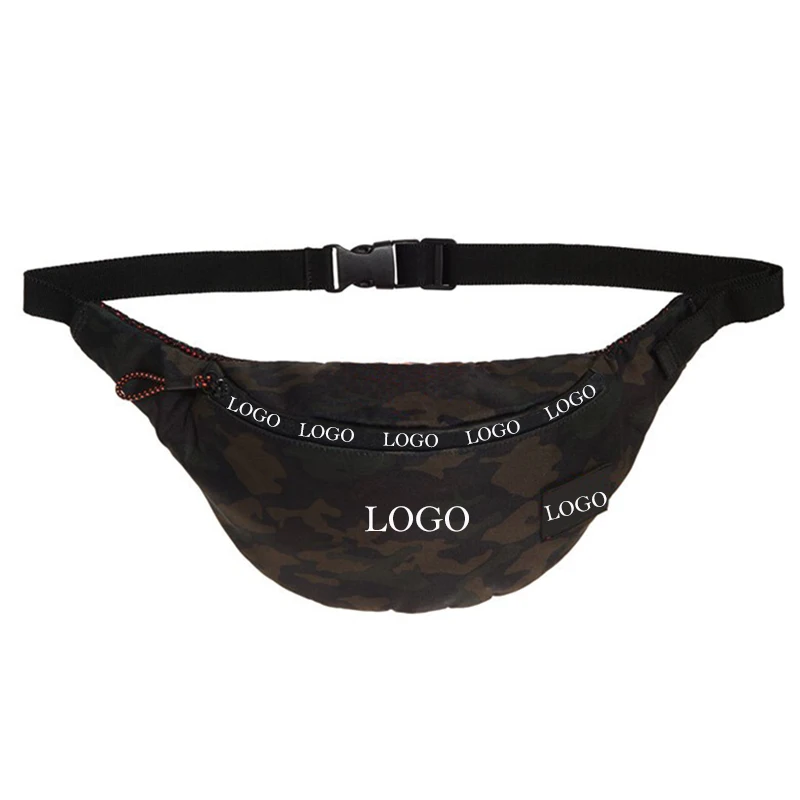 Good Quality Custom Nylon Fashion Luxury Ladies Fanny Pack Men Waist Bag For Sport