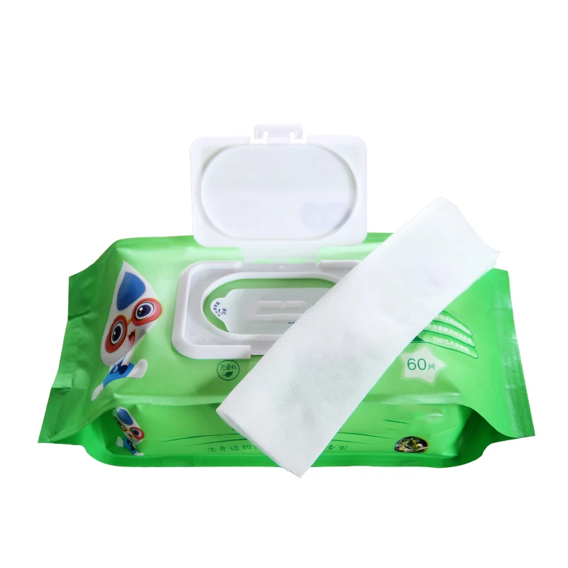 Mingou spunlace nonwoven fabric for wet wipe	household gprivate label wet wipes dispenser
