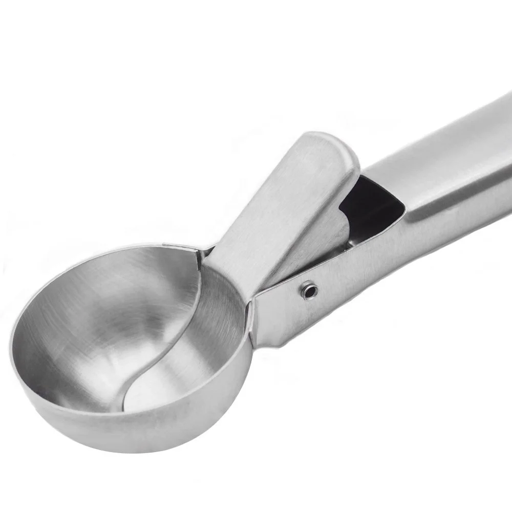 Easy Trigger Professional Stainless Steel Ice Cream Scoop
