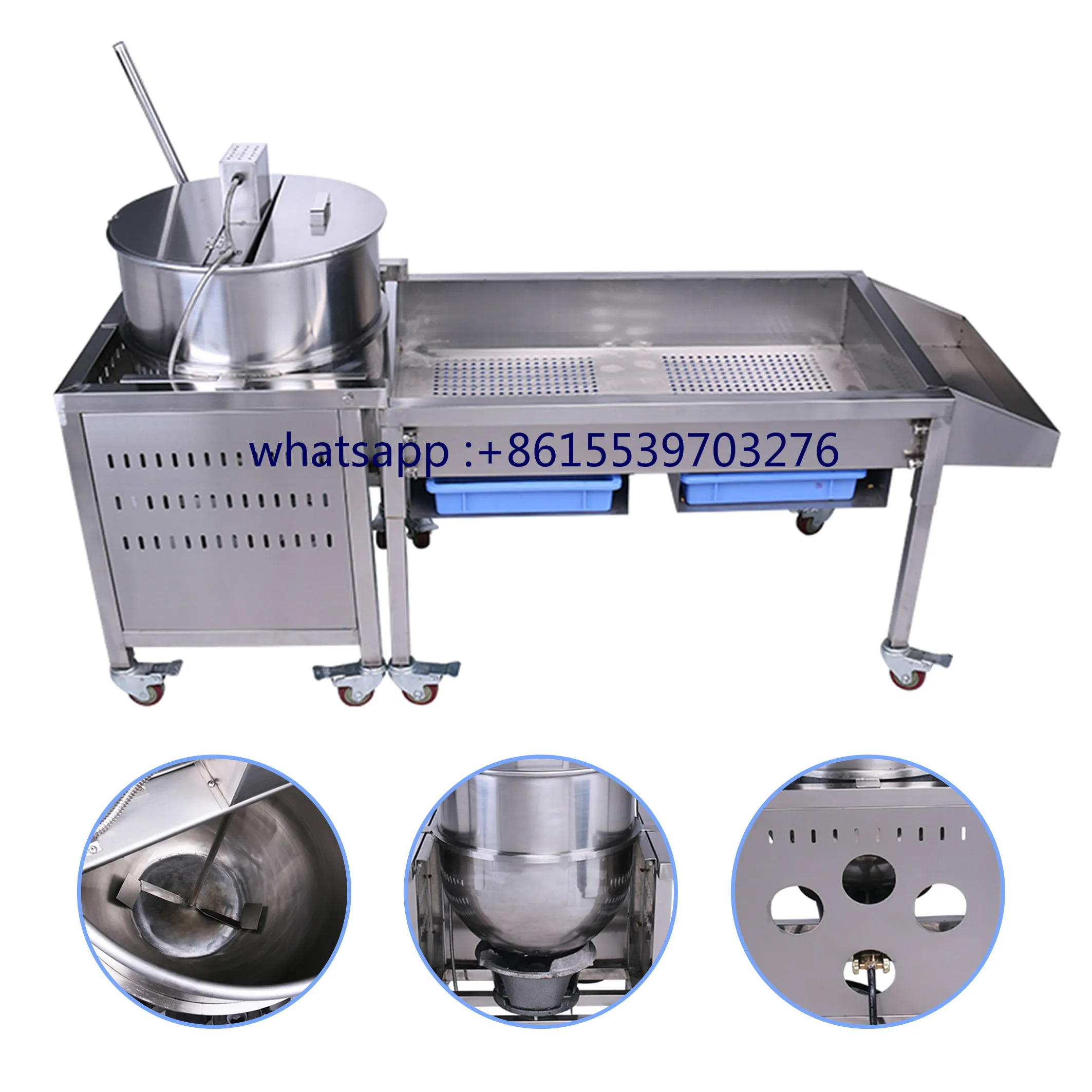 commercial mushroom air popcorn maker machine