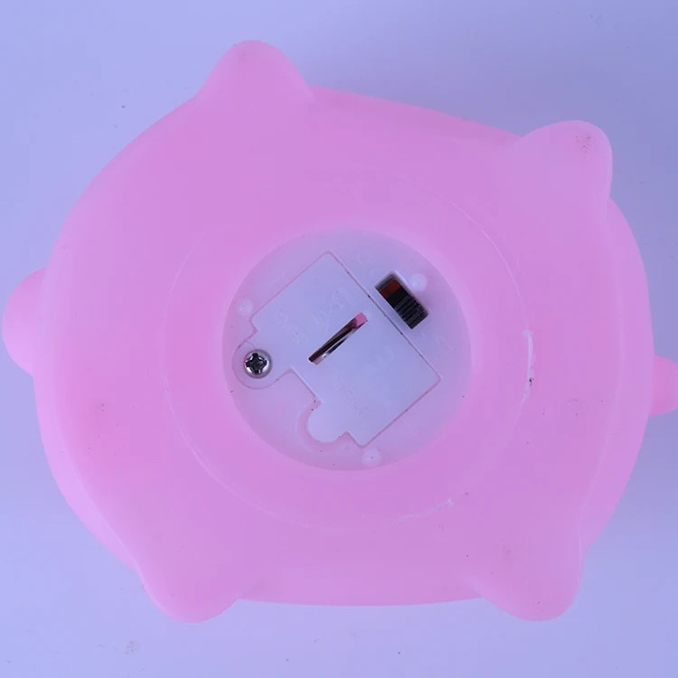 Chinese factory ningbo creative pink pig sleeping led night light