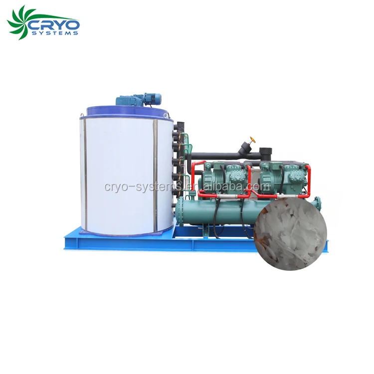 Машина для производства хлопьев CRYO т 10 T контейнер для льда 2018/производитель для рыбного промысла