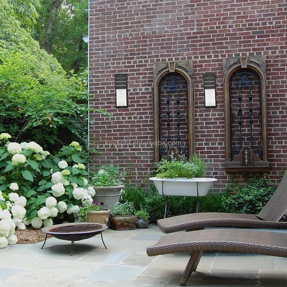 exterior garden wall mounted light led modern black electric 220 volt outdoor lights