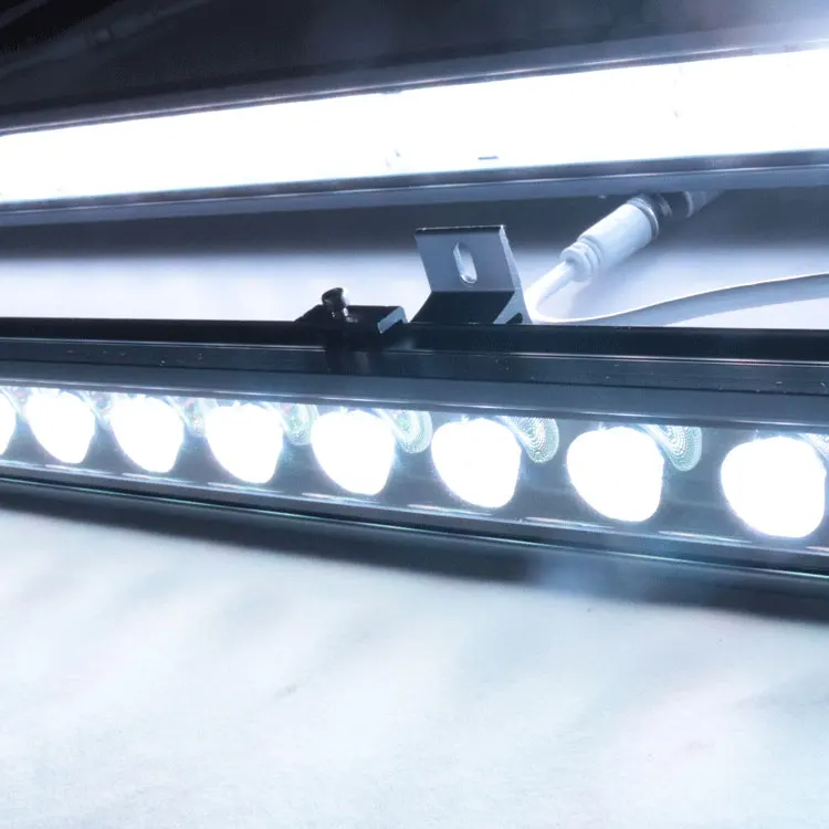 Вечеринки ночной клуб сценическое освещение бар IP65 2*24 Вт RGBW 4 в 1 наружный светодиодный настенный светильник