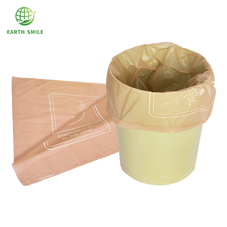 Индивидуальные профессиональные Экологичные Compostable одноразовые кухня пластиковый мешок для мусора