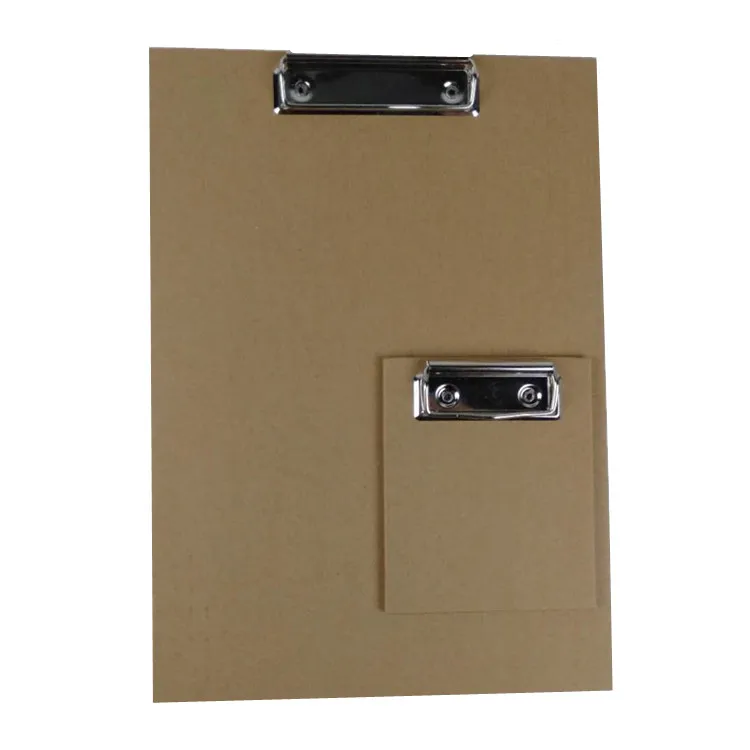 Paper cardboard writing folder board clip board a4 metal
