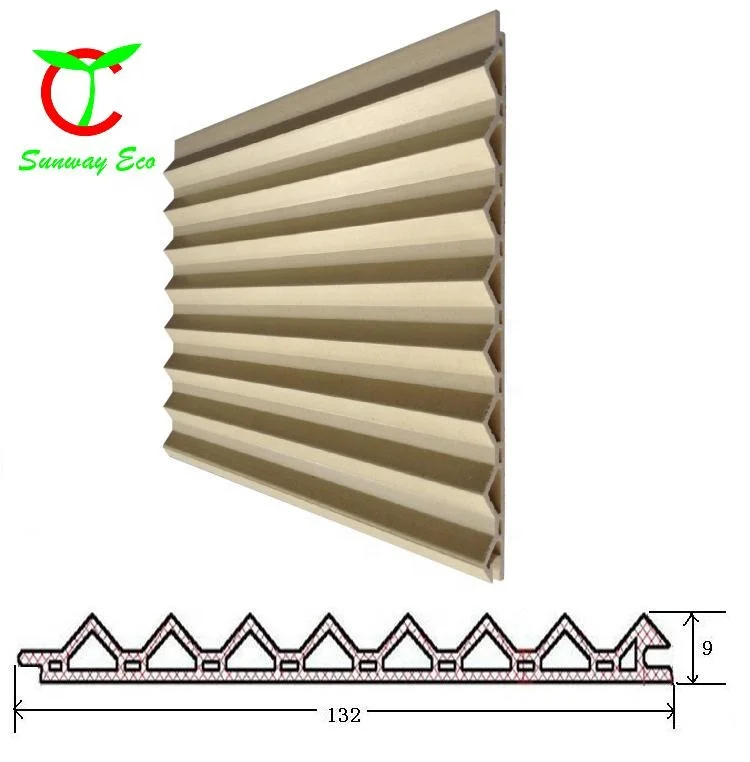 eco-friendly decorative 3d WPC wall panels made in china