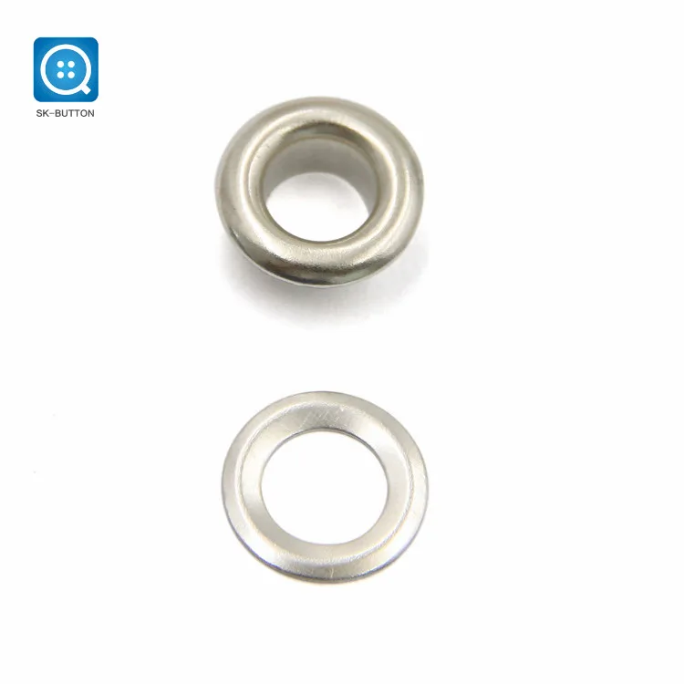 custom color size sliver nickle free copper eyelet grommets eyelets for clothing