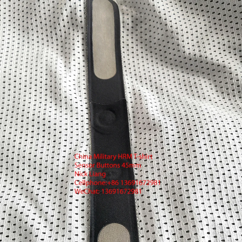 
Customized OEM high quality Smart Sports heart rate monitor T-Shirt (HRM sensor not included) 