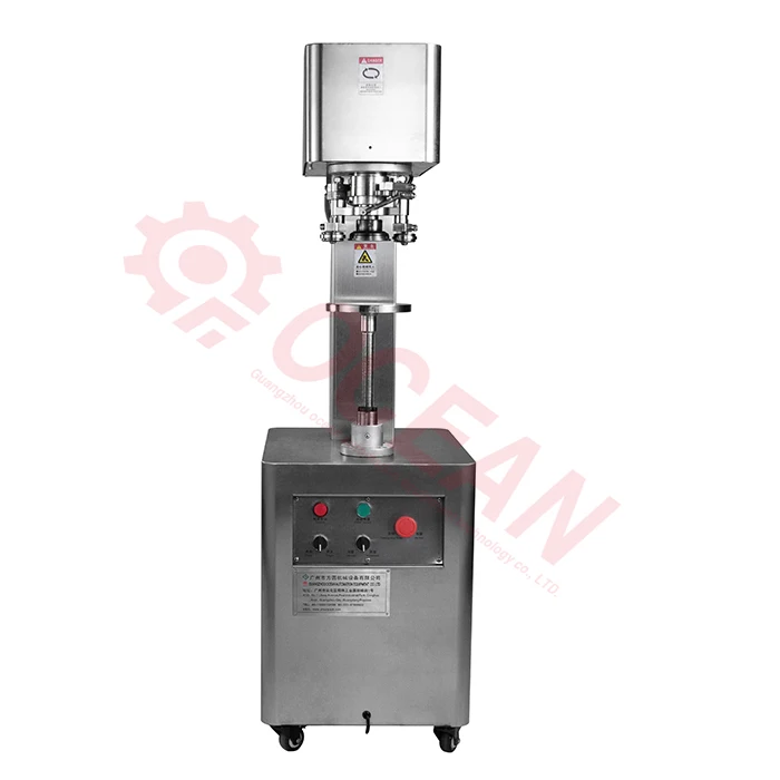 Полуавтоматическая ручная Сода консервирующий автомат пивной упаковщик