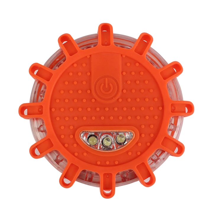 battery Flashing Warning road Flares Emergency led road safety flashing light