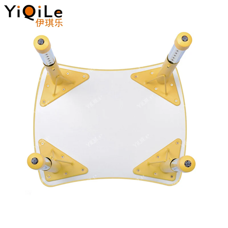 Lovely soap table study table and chair kids interactive desk computer table for classroom