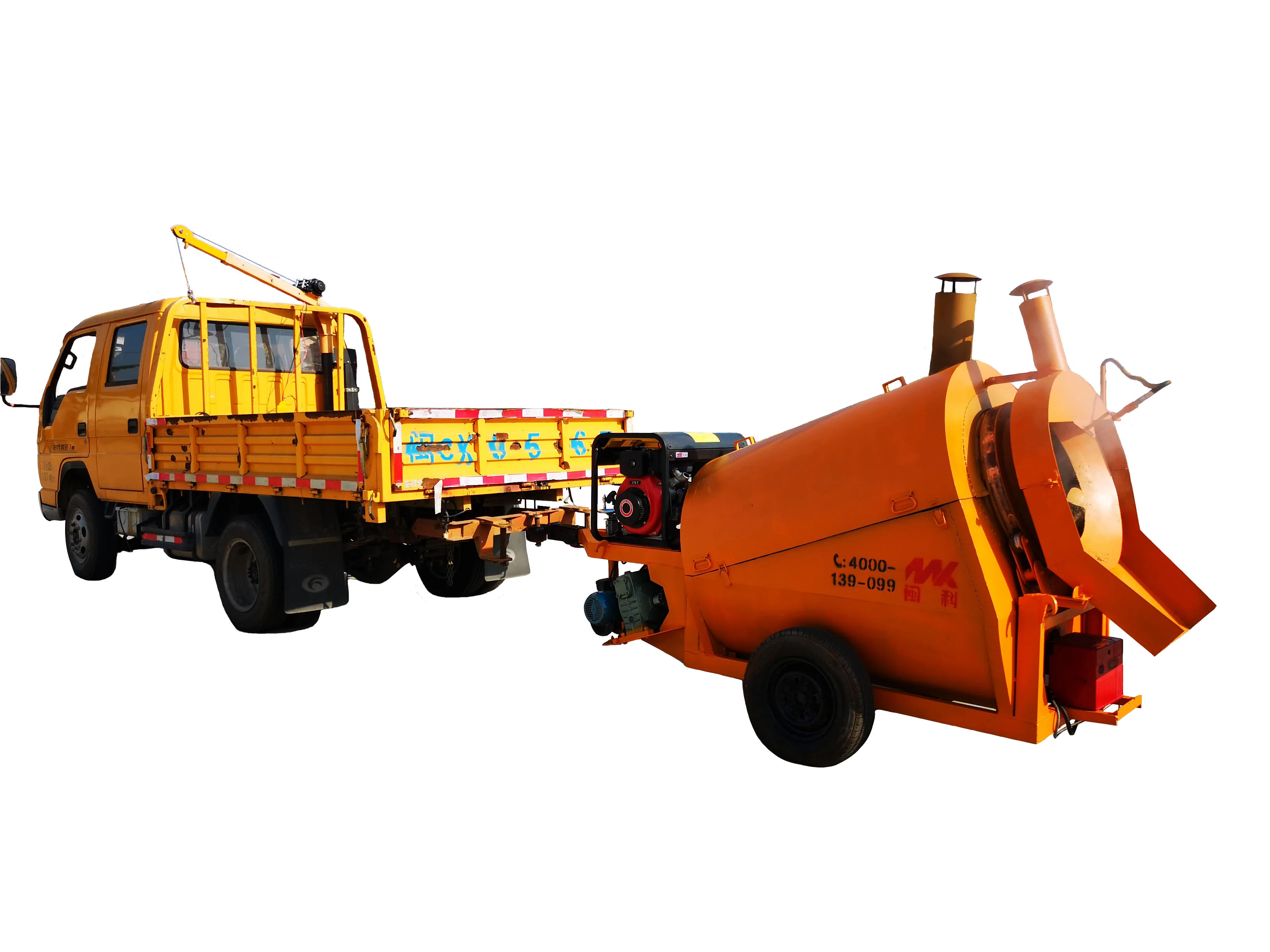 
High Quality Pit repair machine small asphalt hot recycling machine 