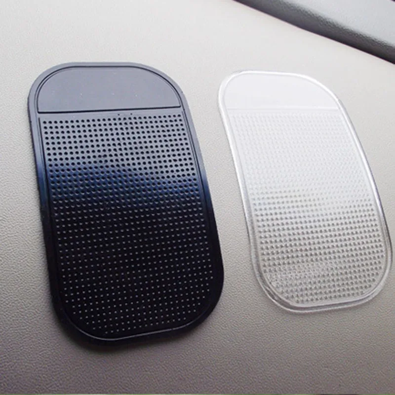 Car gadget anti slip mat auto interior dashboard phone coin gel pads fixed gel double sided car non-slip mat