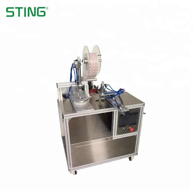 Полуавтоматическая круглое гостиничное мыло Pleat Тип упаковочная машина