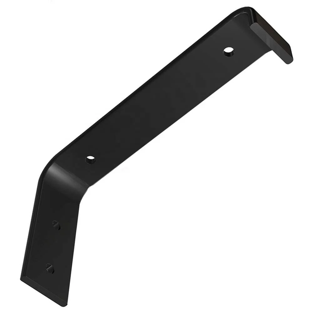 
Heavy Duty Metal Steel Lip Decorative Shelf Wall Brackets Shelves Storage Angle Corner Brackets for Study Bedroom Kitchen 