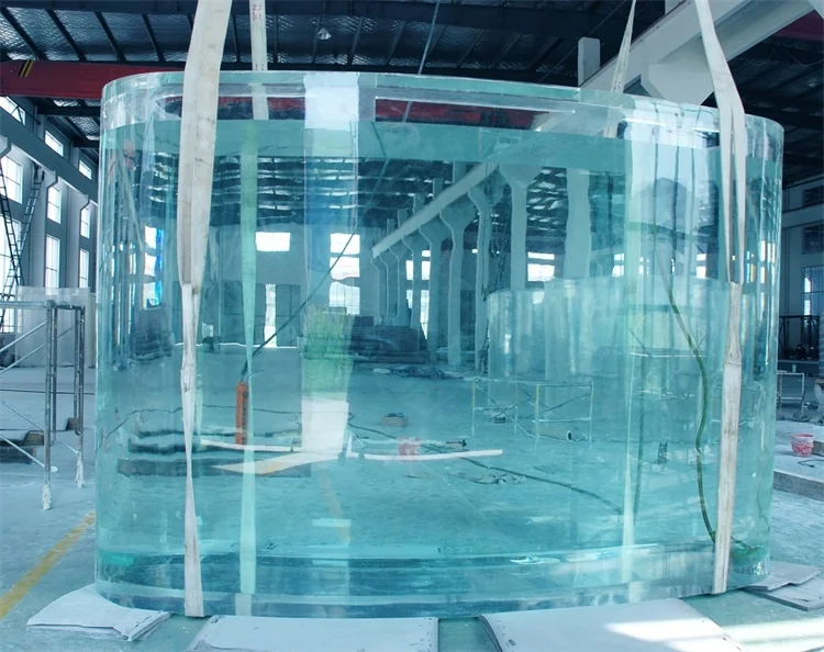  Изогнутый акриловый аквариум с акриловым листом