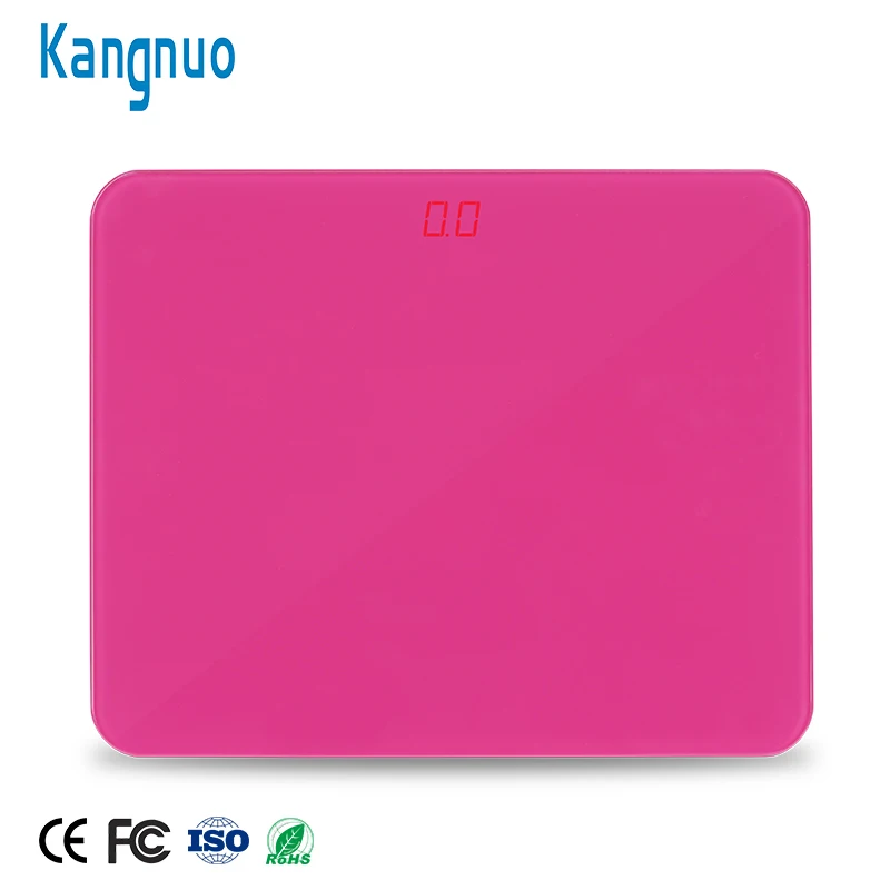 Hot Selling Products LED Display 5MM Tempered Glass Rectangle Bathroom Scale