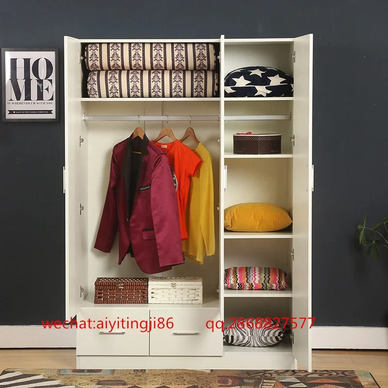 SG-LL122  European wardrobe 3 door wardrobe  bedroom furniture lockers cabinets