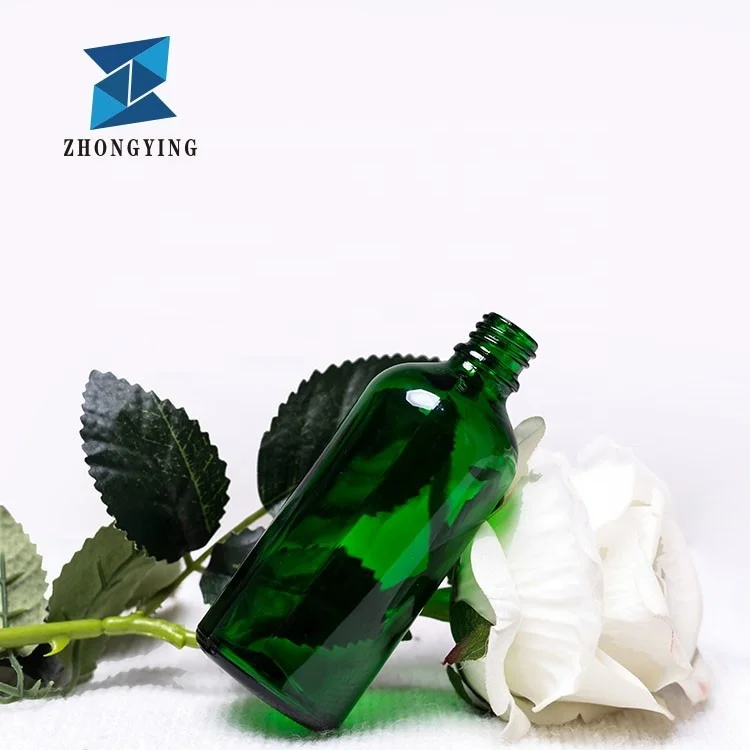 100 ml Green Dropper Glass Bottle