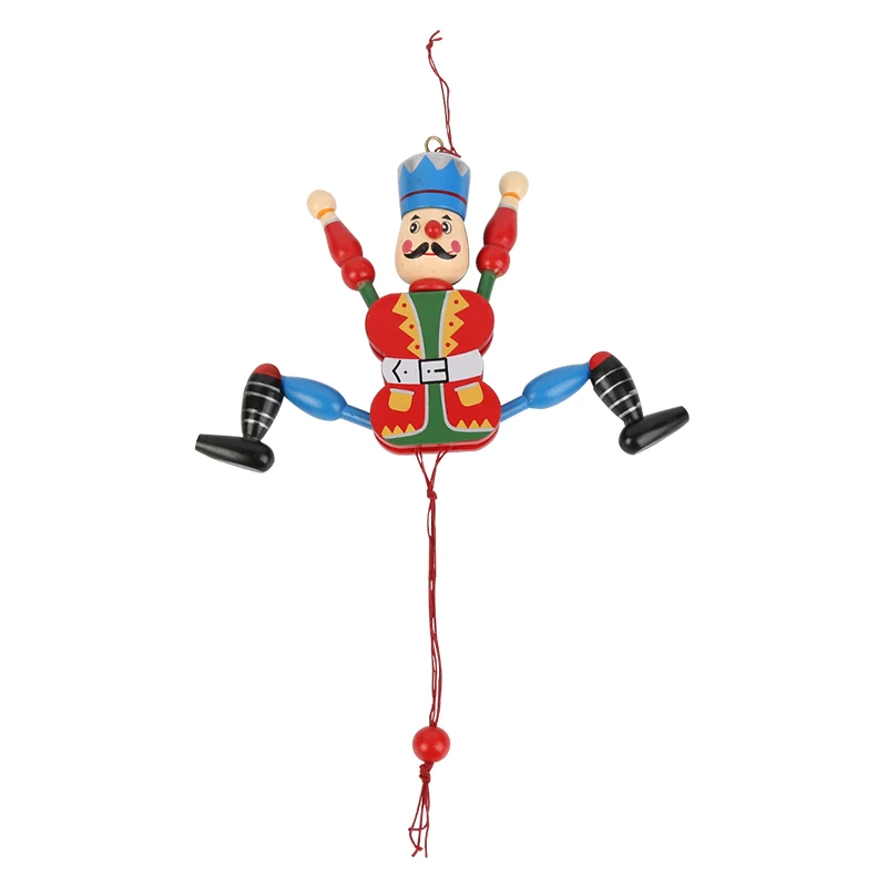 
Traditional Wooden Pinocchio Marionette String Puppet 