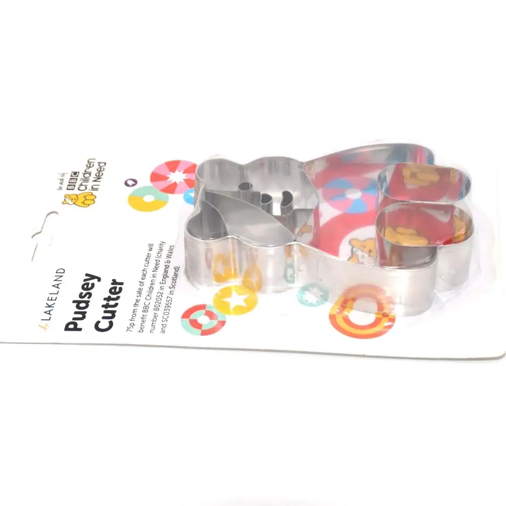 Sustainable Stocked Cake Tools And Accessories Stainless Steel Bear Shape Cookie Cutter