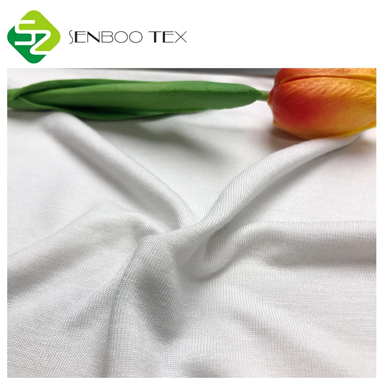 Eco-Friendly 21s/210GSM 100% bamboo fabric Single Jersey Made to Order
