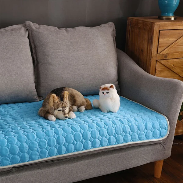 Pet Summer Ice Silk Cooling Mat Bed