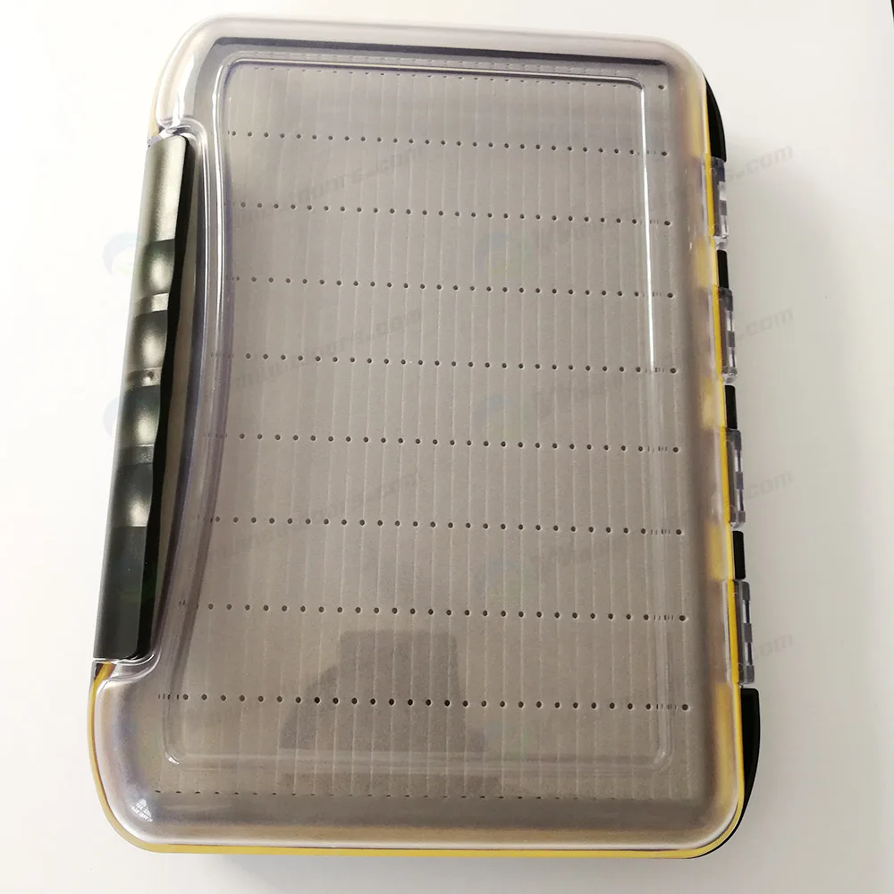 
High quality large fishing tackle box, waterproof double sided fly fishing box 