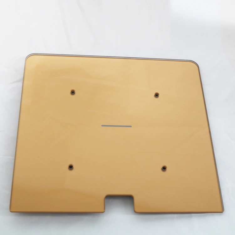 Tempered top glass for body scale ITO Electronic Scale Glass