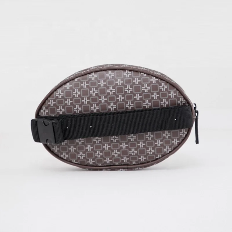 
2019 High Quality Vintage Ladies Printed Fanny Pack Custom Leather Waist Bag For Men 